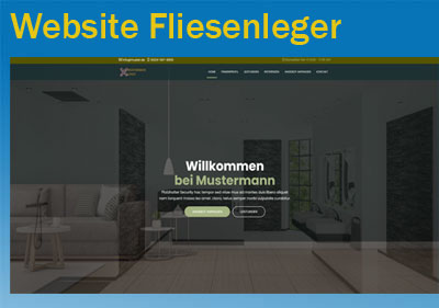 Homepage Fliesenleger