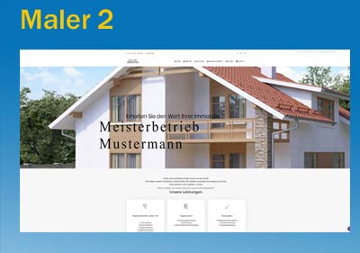 Homepage Maler